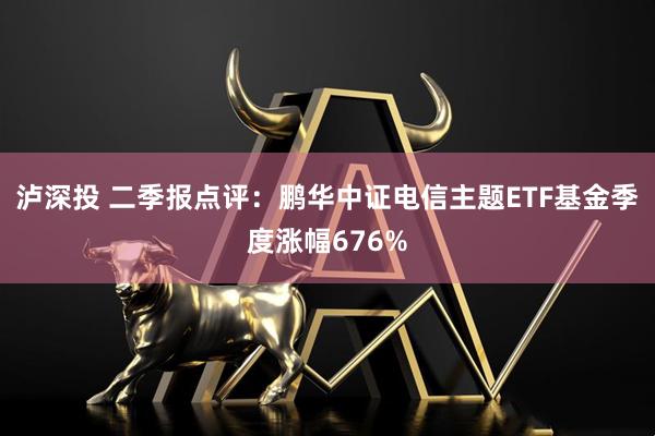 泸深投 二季报点评:鹏华中证电信主题ETF基金季度涨幅676%